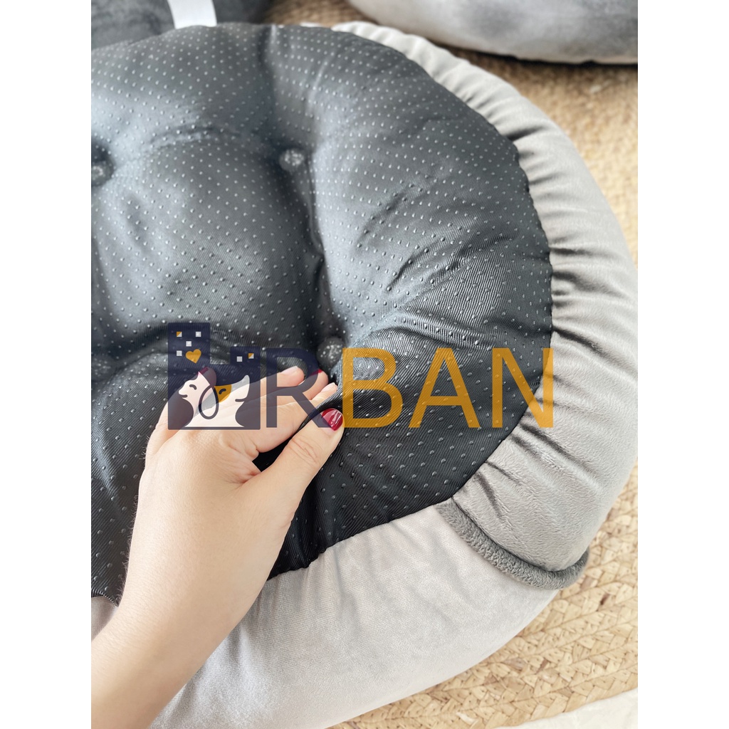 𝗨𝗿𝗯𝗮𝗻_Đệm/ổ nệm bông tròn cho thú cưng