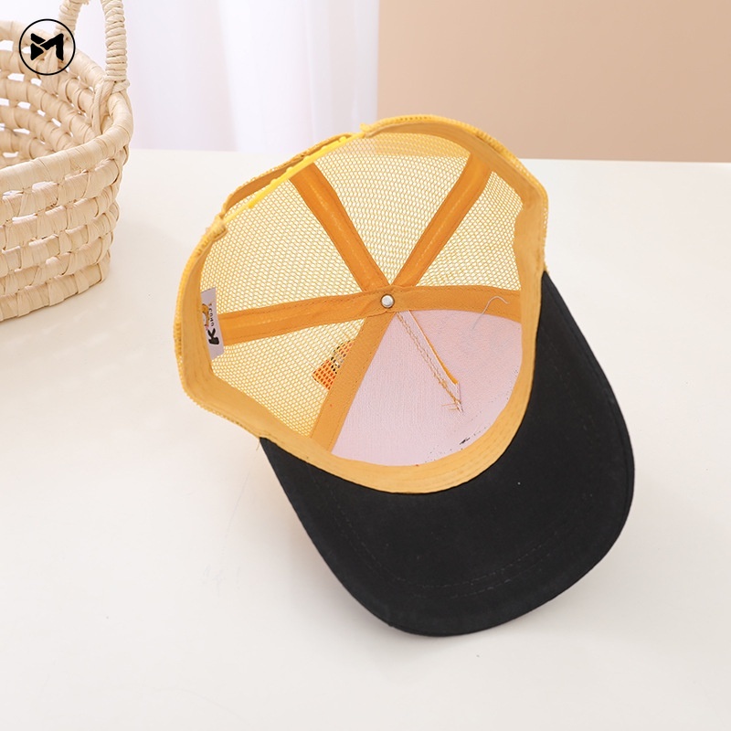 Nón Lưỡi Trai Phối Lưới Thoáng Khí Thời Trang Cho Bé