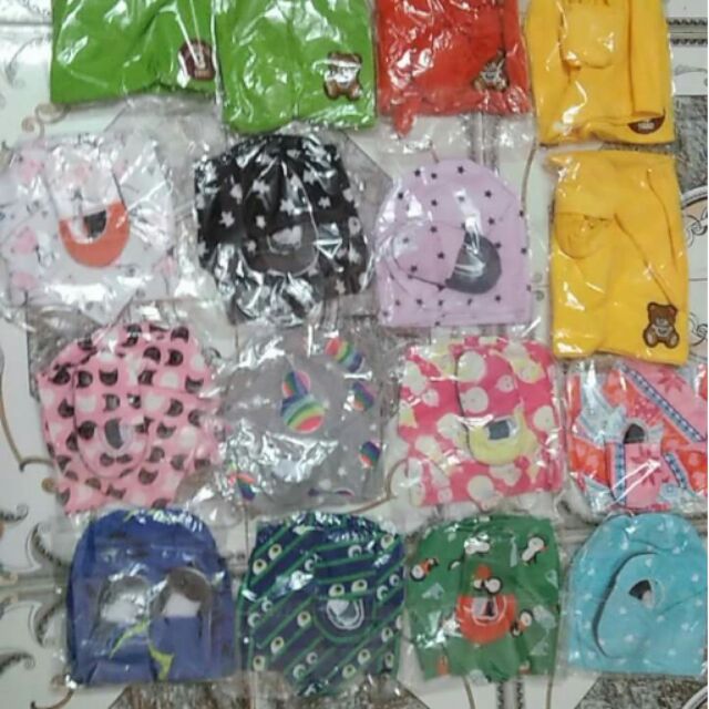combo 2 set nón yếm giày