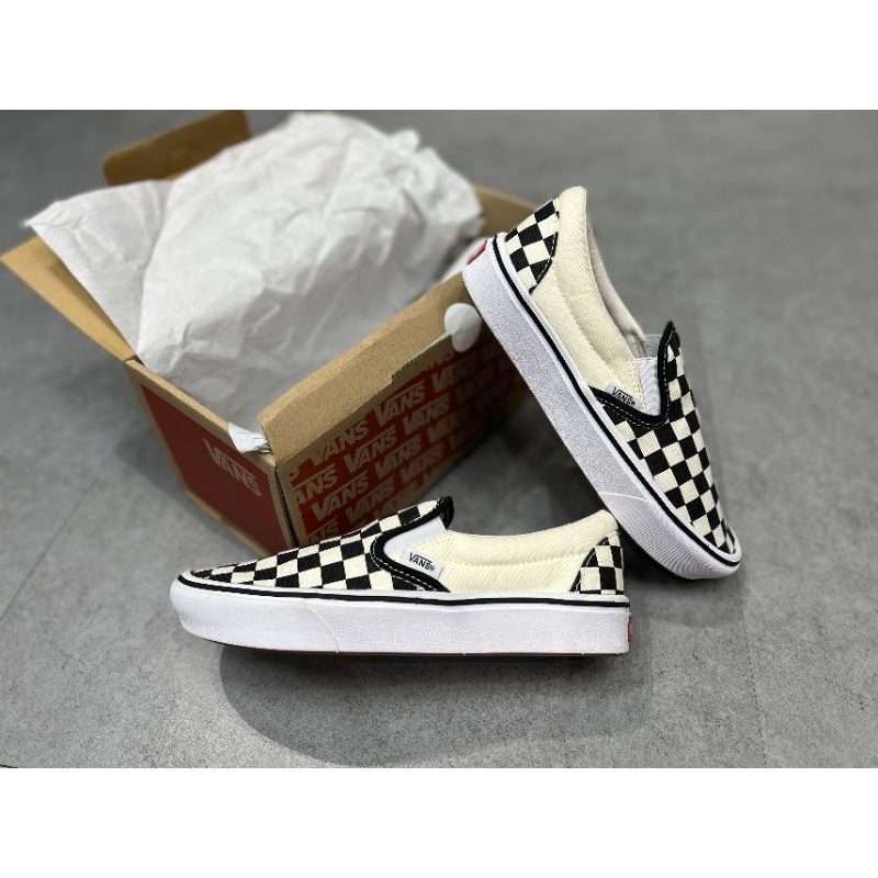 Vans Giày lười - Caro Đế Nhẹ tựa lông hồng