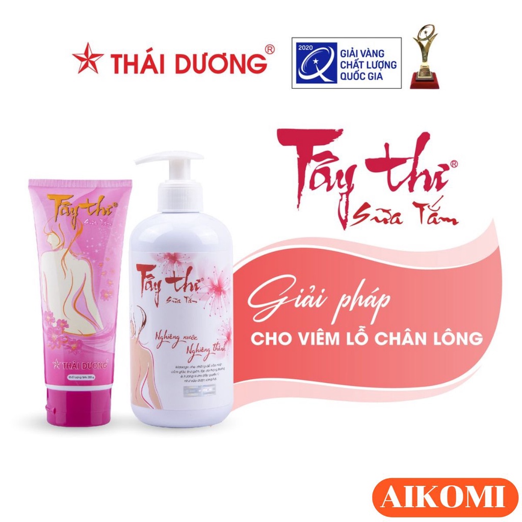 Sữa tắm trắng da Tây Thi 200ml /480ml - Sao Thái Dương hàng chính hãng