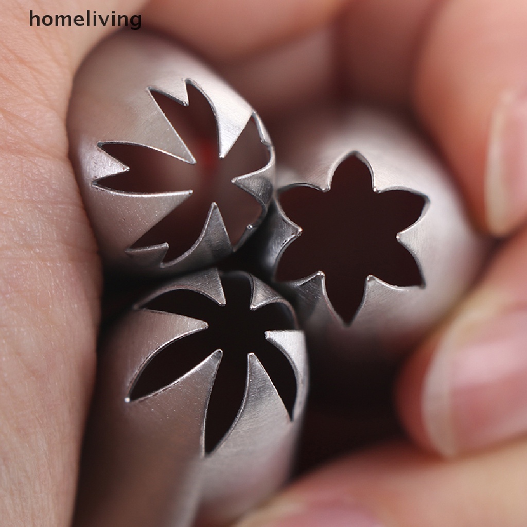 1 Set Đuôi Bắt Bông Kem Bằng Thép Không Gỉ