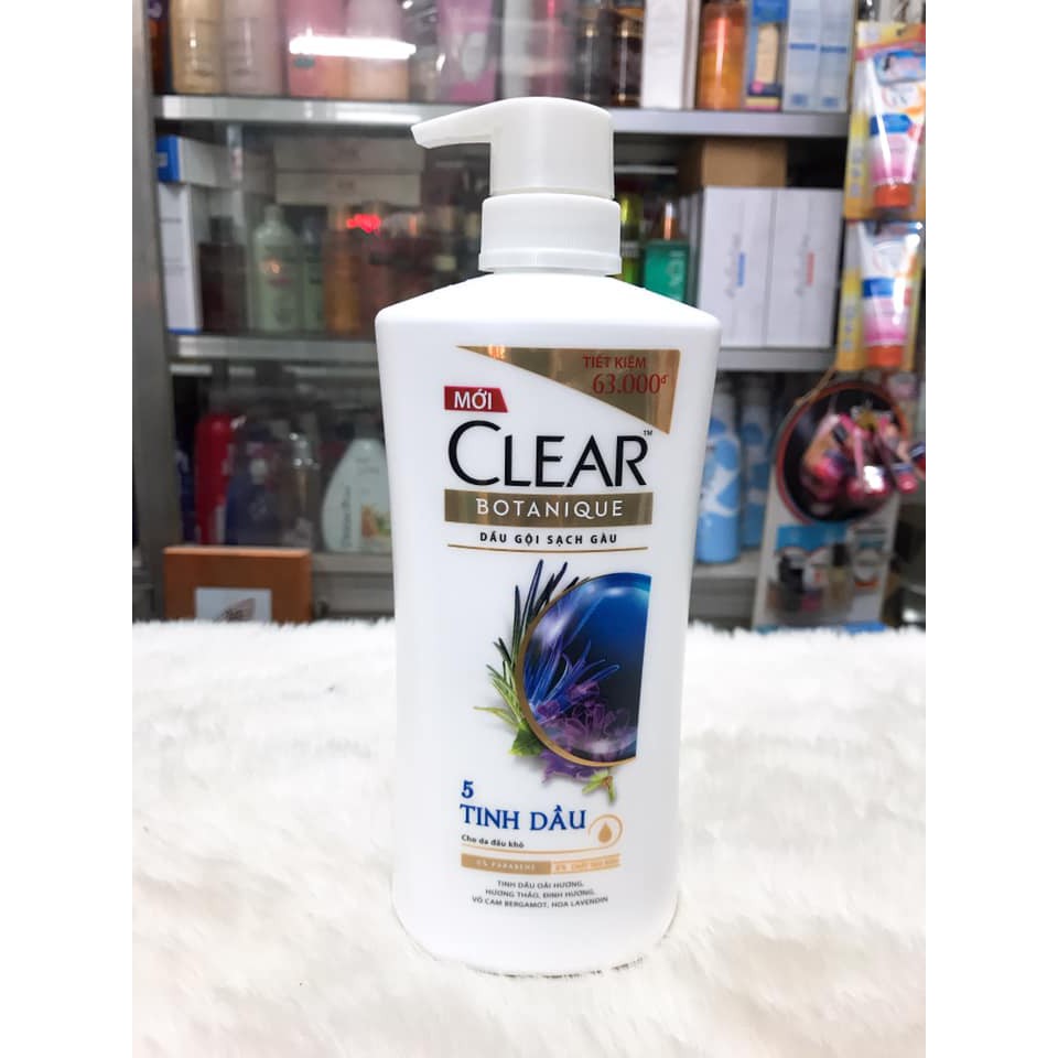 (650ml) Dầu gội sạch gàu nuôi dưỡng da đầu CLEAR CÔNG TY CHÍNH HÃNG