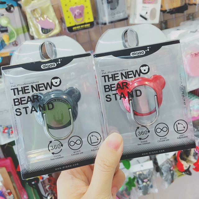 Iring gấu nam châm