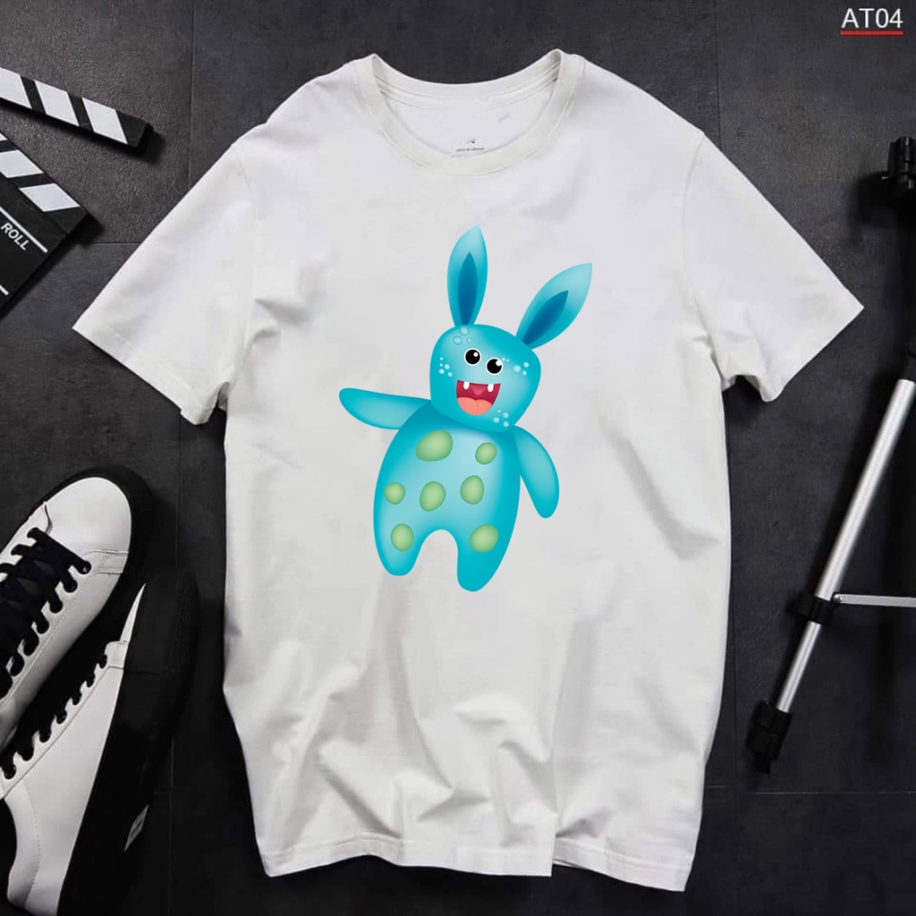 ÁO THUN NAM NỮ IN HÌNH GẤU BROWN-THỎ CONY IN HÌNH THỜI TRANG CHẤT LIỆU VẢI THUN ĐẸP CÓ ĐỦ SIZE - 2521
