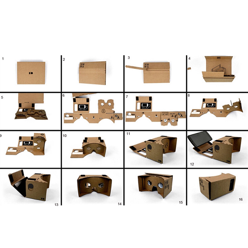 Kính 3d Thực Tế Ảo Google Cardboard Cho 5.0