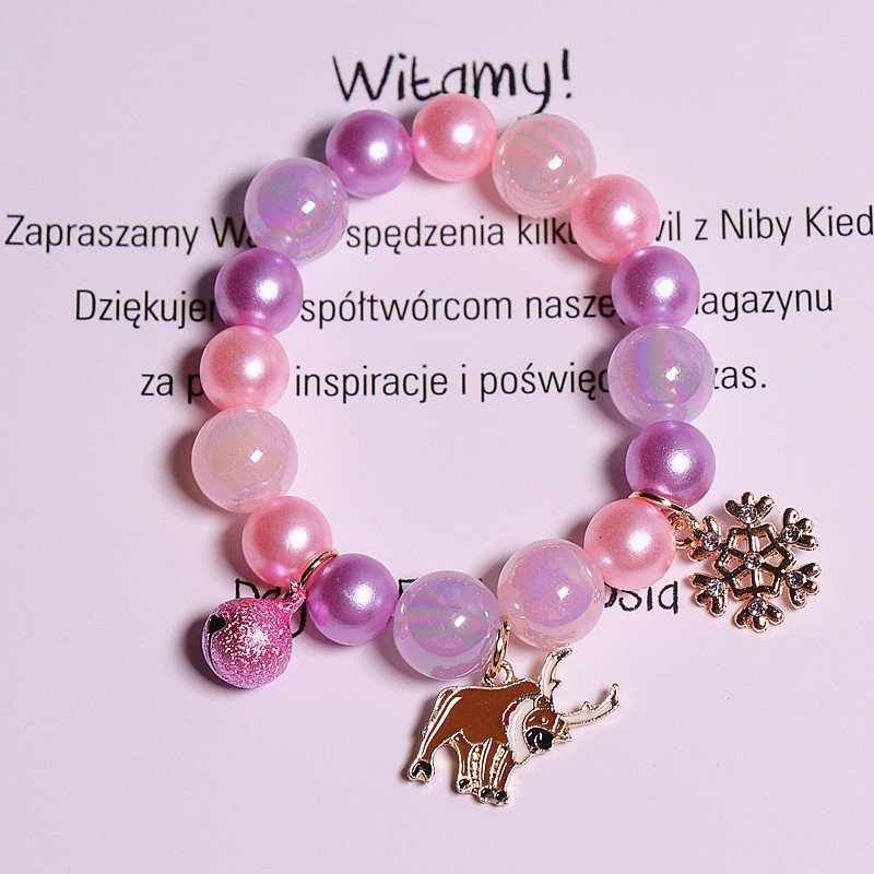 Vòng Đeo Tay Cho Bé Gái Hình Kỳ Lân Hoạt Hình Năm 2021