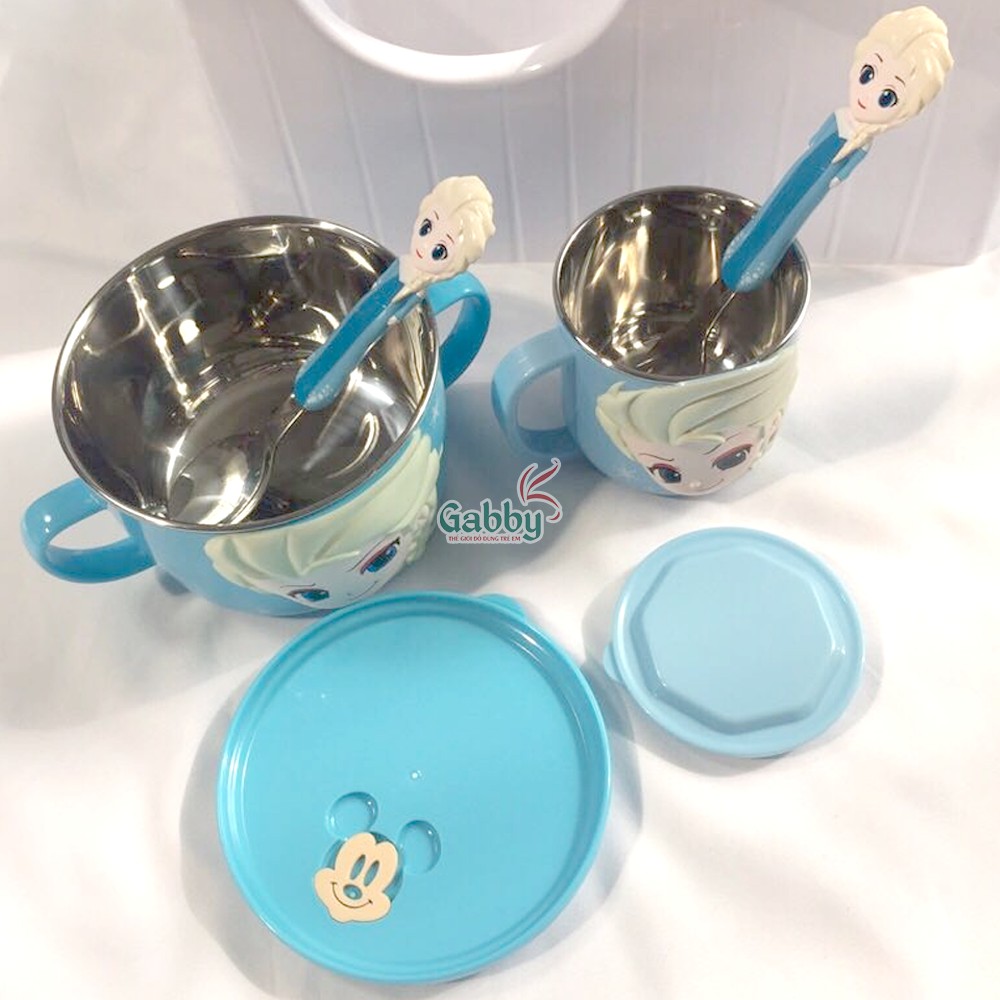 BỘ ĂN DẶM DISNEY 3D CHO BÉ - 4 MÓN