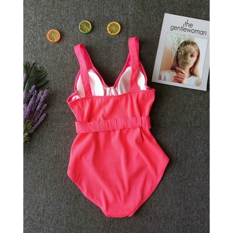 [ HÀNG CAO CẤP+ MẪU MẶC] Bikini liền mảnh phối nịt bụng che khuyết điểm