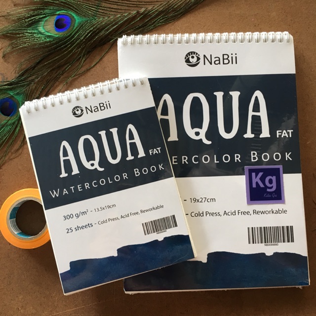 [Nabii] Giấy vẽ Nabii AQUA Fat 300gsm Ima Sketchbook