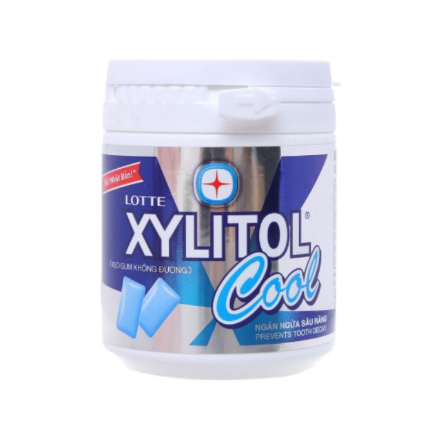 Kẹo Gum Không Đường Xylitol 145g Đủ Vị