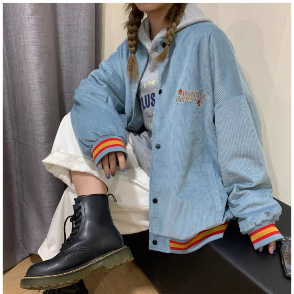 Áo Khoác Kaki Nam Nữ Unisex - Áo Jacket Bombers TGSKY 2 Màu Siêu Hot - LP.STORE | BigBuy360 - bigbuy360.vn