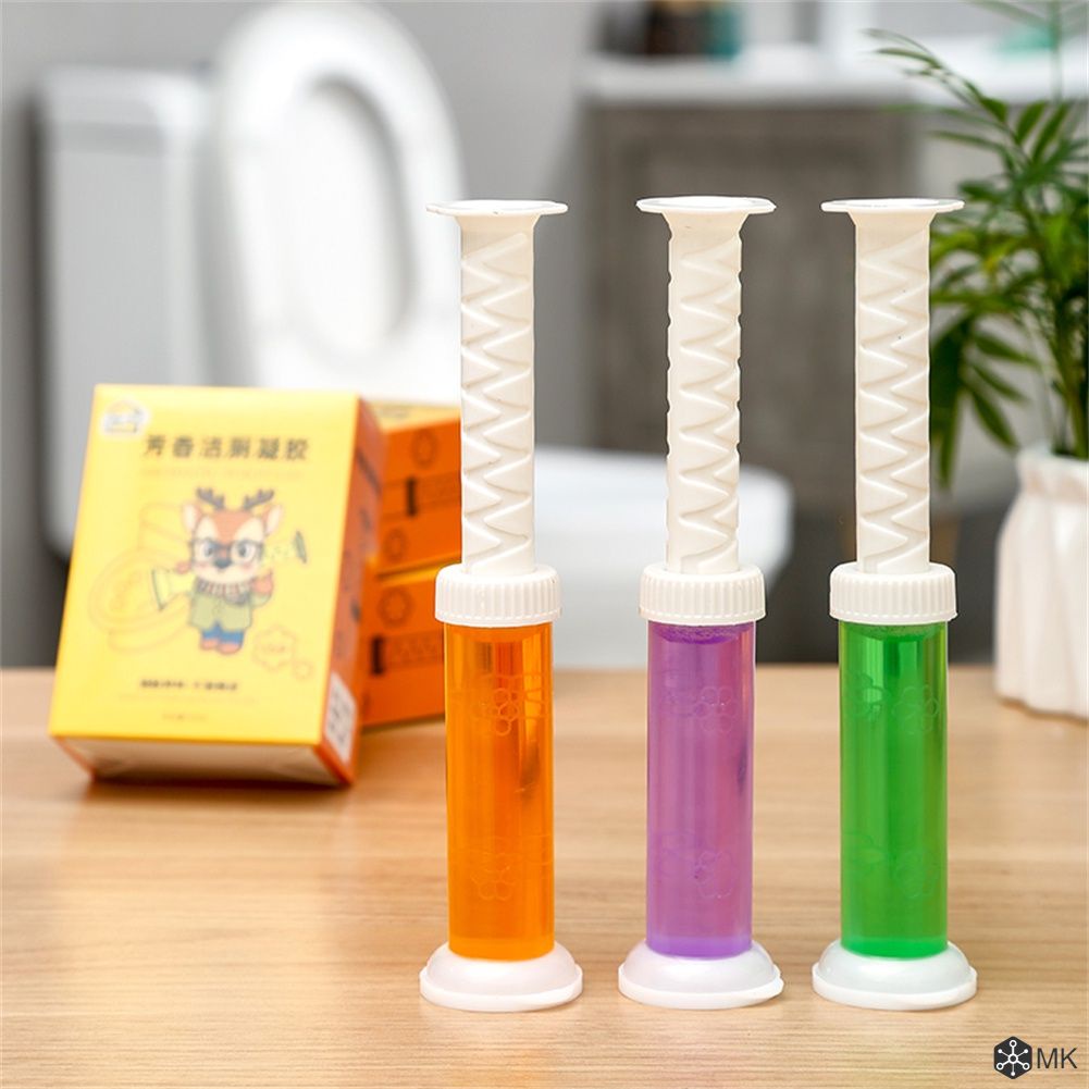 Gel khử mùi bồn cầu nhà vệ sinh làm sạch 15 bông hình hoa kéo dài một tuần với bọt phong phú