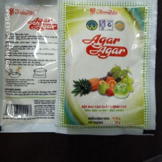 Thạch giòn Agar Hoàng Yến