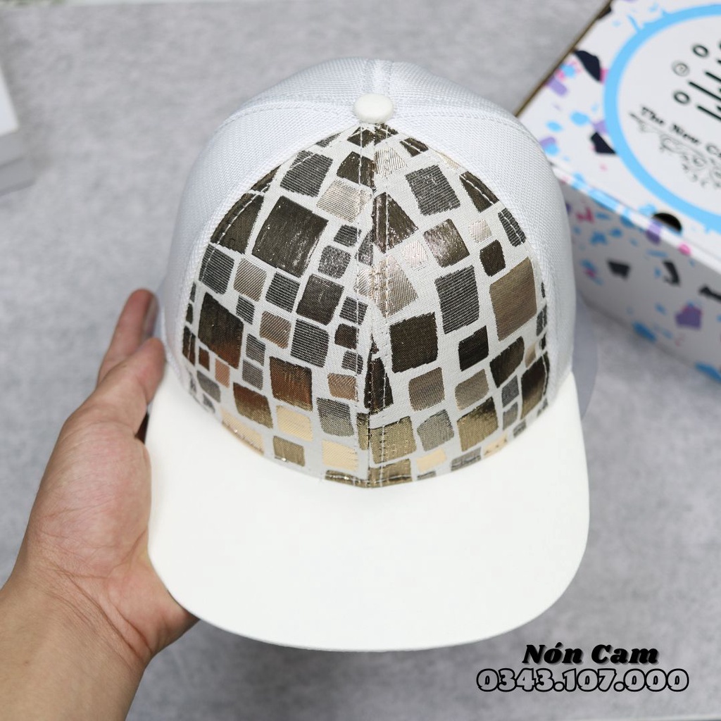 Nón lưỡi trai NÓN CAM chính hãng , Nón kết nam full box nhiều màu