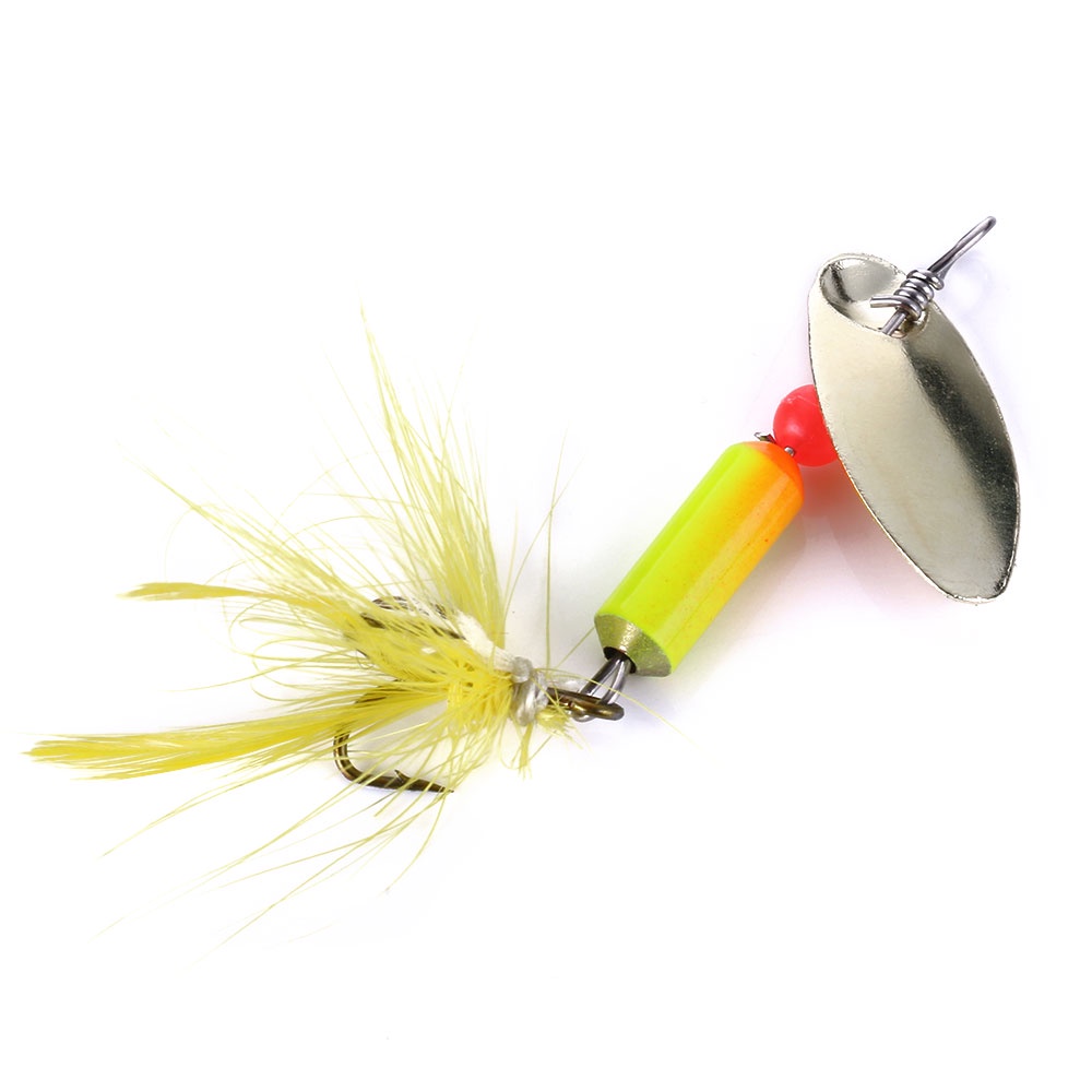 1 Mồi Câu Cá Giả MINI 3.7g Có Lưỡi Câu Kim Loại