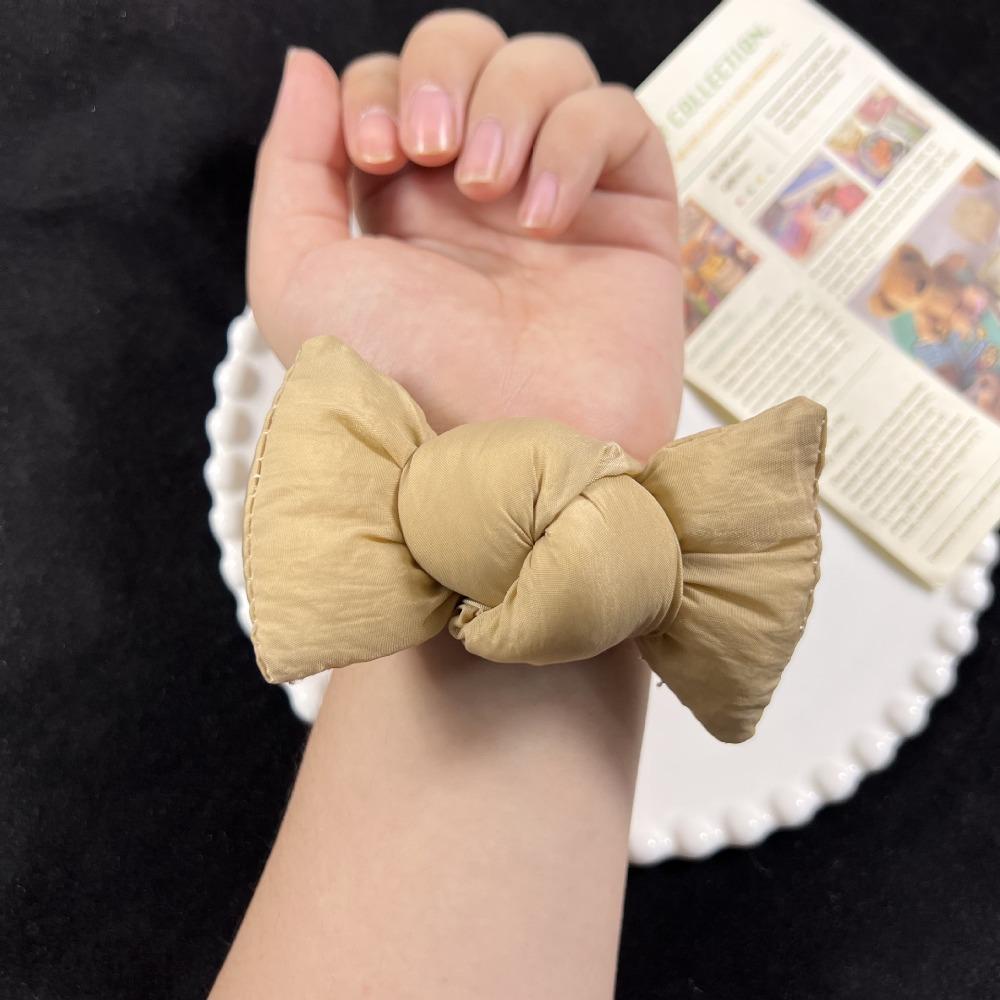 Dây Cột Tóc Vải Cotton Co Giãn Thắt Nơ Thời Trang Cho Nữ Giá Đỡ