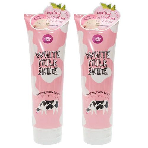 GEL TẨY TẾ BÀO CHẾT CATHYDOLL WHITE MILK SHINE Peeling Body Scrub 320ml từ Thái Lan