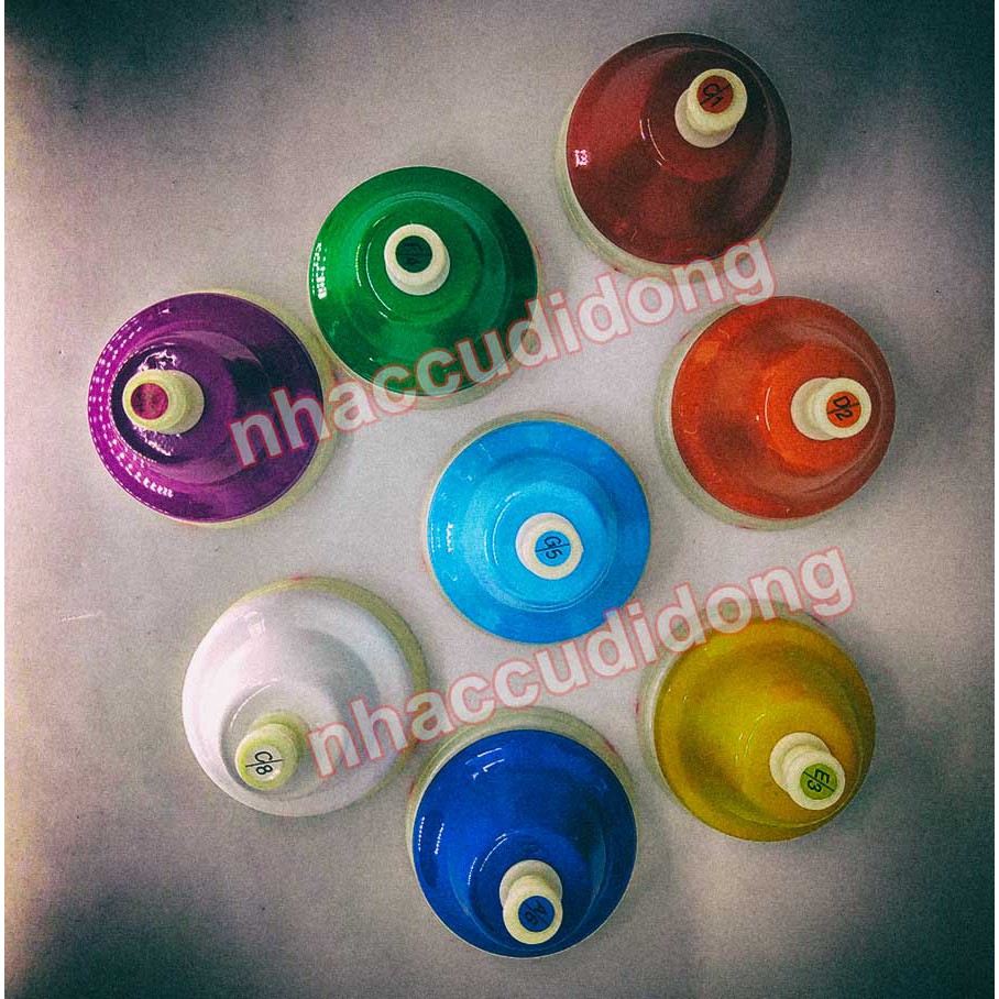 Chuông bấm định âm 7 note giúp trẻ cảm thụ âm được tốt phát huy năng khiếu âm nhạc phương pháp montessori có clip test