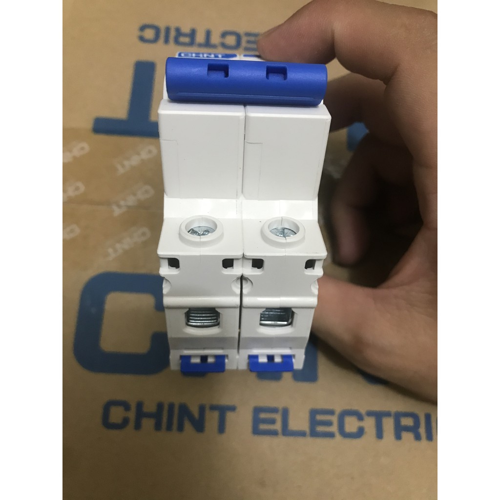 [Chint] Attomat NXB-63 2pha 25A hàng chất lượng cao