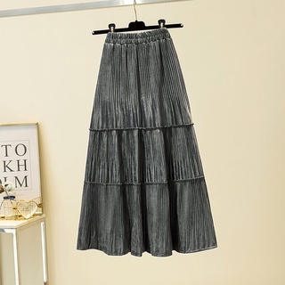 Bán sỉ chân váy nhung tầng