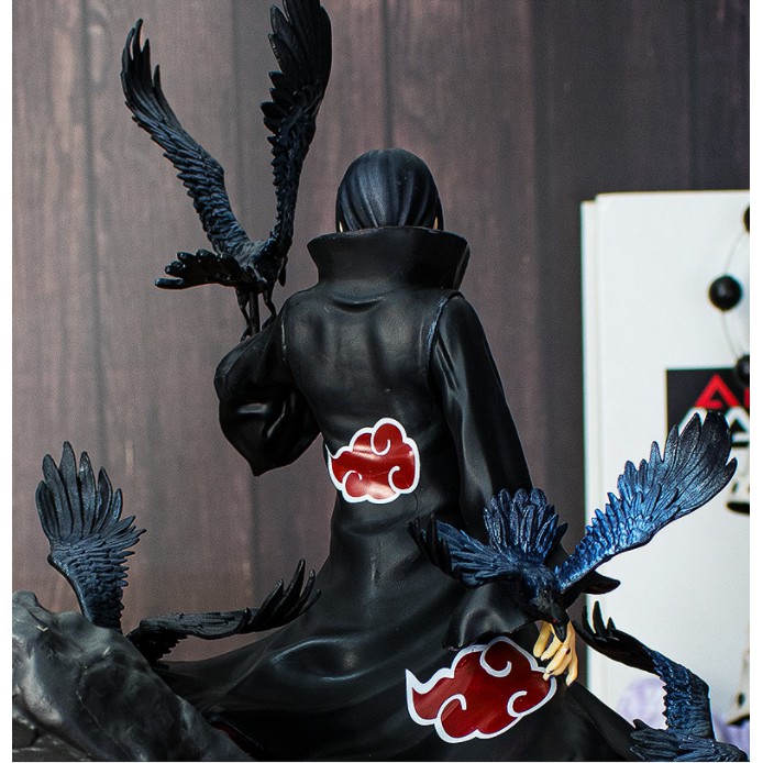 [Giảm Giá Shop Mới] Mô Hình Uchiha Itachi Quạ Đen Thuộc Tổ Chức Akatsuki - Shippuuden - Tượng Figure Naruto