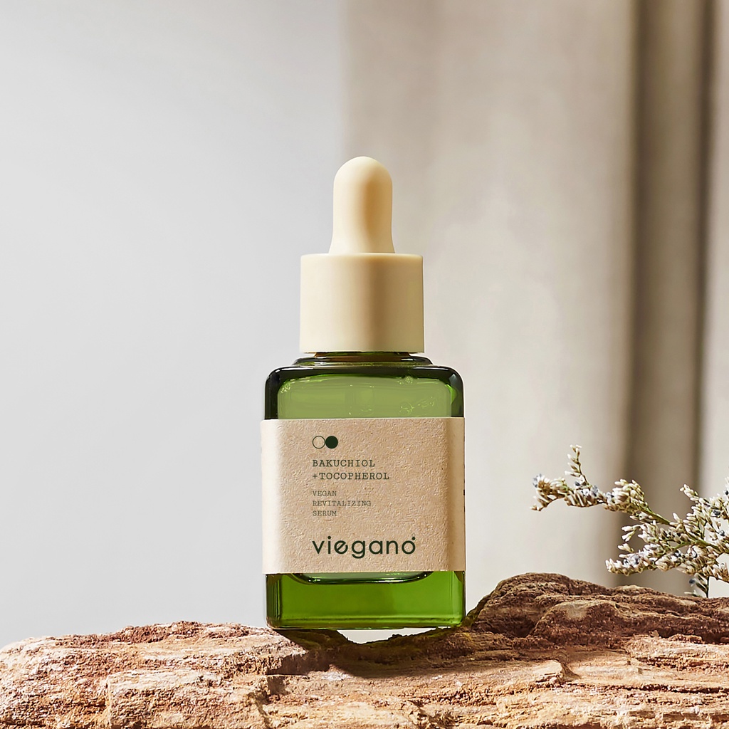 Serum Viegano Bakuchiol + Tocopherol trẻ hóa chăm sóc da Hàn Quốc 35 ml