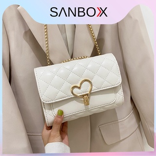 Túi xách nữ đẹp mini phối dây xích hiện đại Sanbox Shop form cách điệu đẹp phong cách trẻ trung giá rẻ