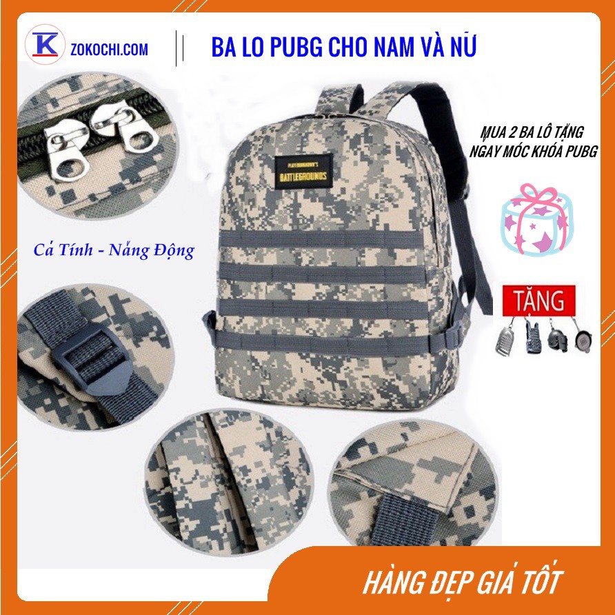 BALO LEVEL 3 PUBG | BALO PUBG SIZE NHỎ CHỐNG XƯỚC PHÙ HỢP ĐI HỌC, ĐI LÀM CHO NAM VÀ NỮ - LADY SHOP