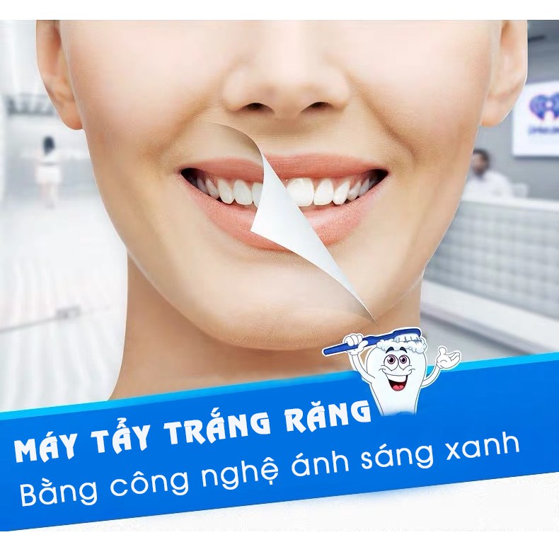 Bộ sản phẩm Máy tẩy làm trắng răng bằng ánh sáng xanh PHOTON COLD GEL