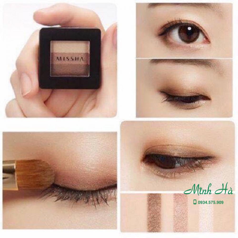 Phấn mắt 3 màu Missha Triple Shadow