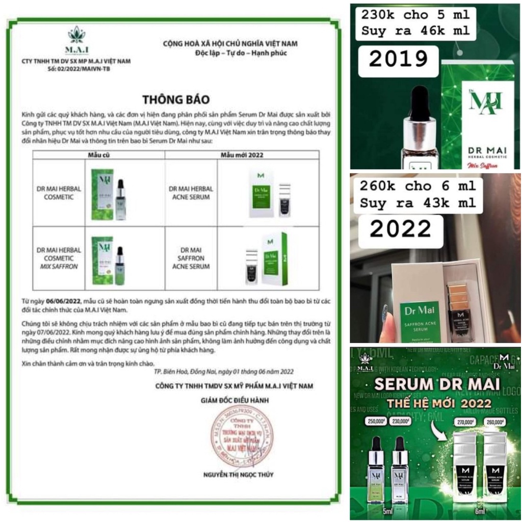 Dr Mai, Mụn Dr Mai, thảo dược ngăn ngừa lựa chọn hoàn hảo cho da mụn