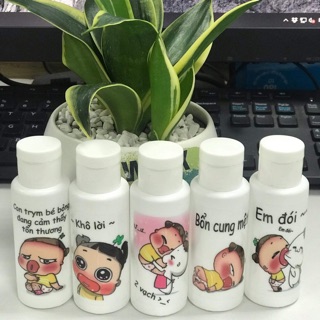 Gel rửa tay khô lọ 60ml Quỳnh Aka dễ thương