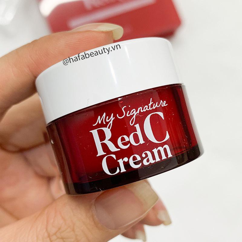 [11/2021] Kem dưỡng vitamin C dưỡng trắng da, làm mờ thâm Tiam My Signature Red C Cream 15ml | BigBuy360 - bigbuy360.vn