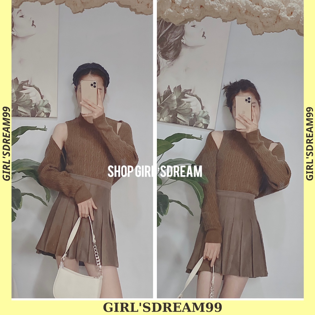Áo Len Kiểu GIRL’S, Sét Len 2 Món-Len Thừng | Ảnh Thật+Video | BigBuy360 - bigbuy360.vn