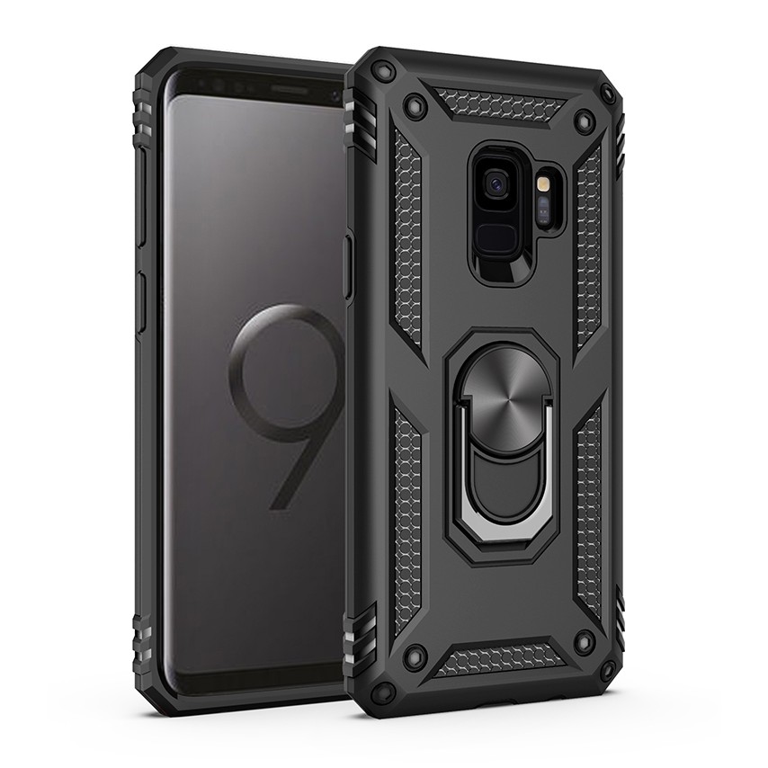 Ốp điện thoại từ tính có nhẫn đeo ngón tay cho Samsung S9 J8 A6 A8 J6 Plus 2018 | BigBuy360 - bigbuy360.vn