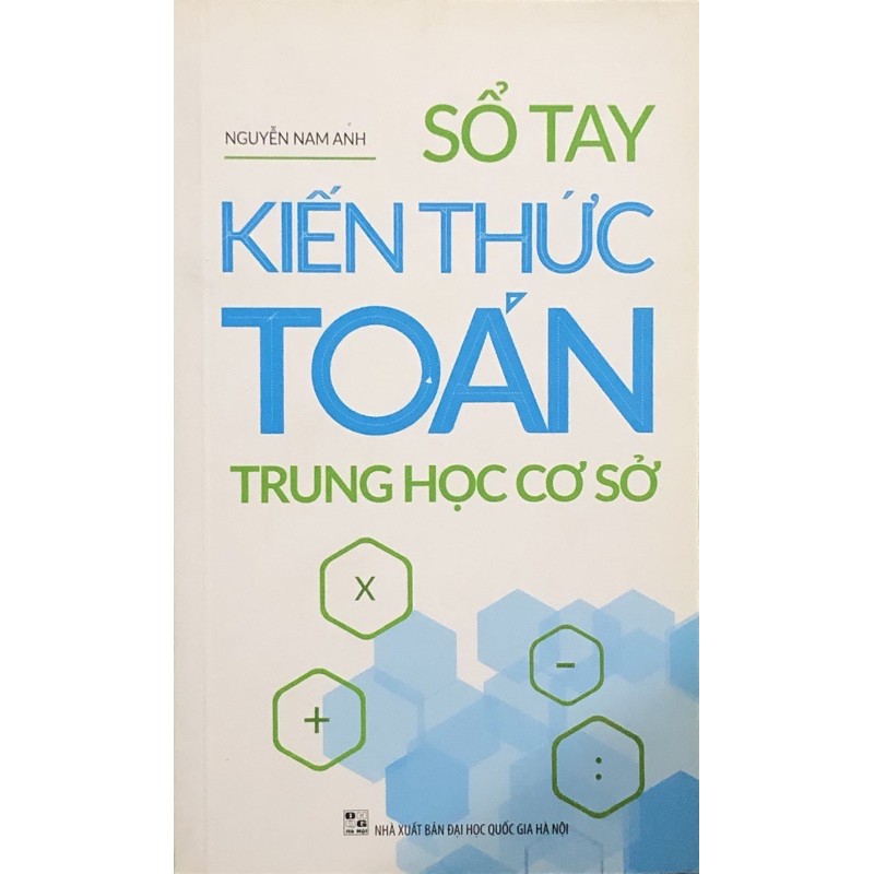 [Mã LIFEXANH03 giảm 10% đơn 500K] Sách - Sổ tay kiến thức Toán - Trung Học Cơ Sở