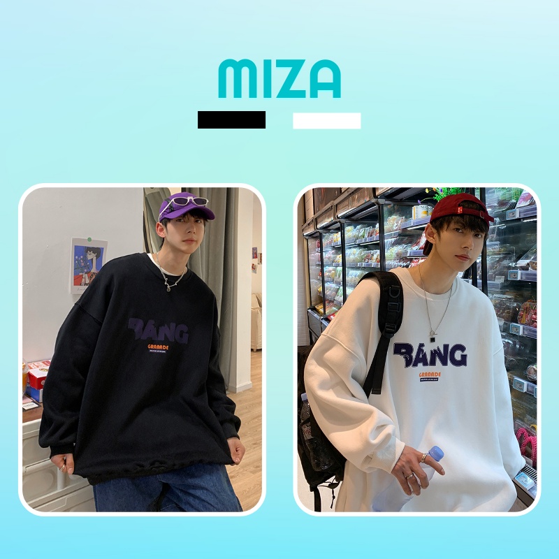 Áo khoác sweater nam nữ unisex form rộng đôi nỉ ngoại local brand đẹp cặp đôi ulzzang hàn quốc oversize dày mịn zip BANG