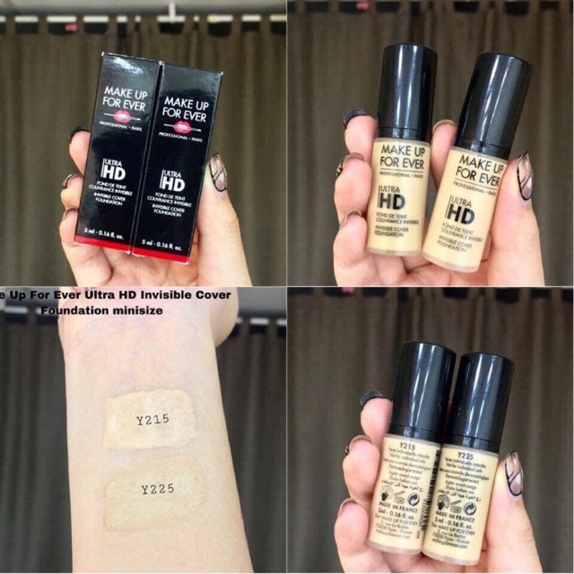 Kem nền Makeup Forever ultra HD tone Y225