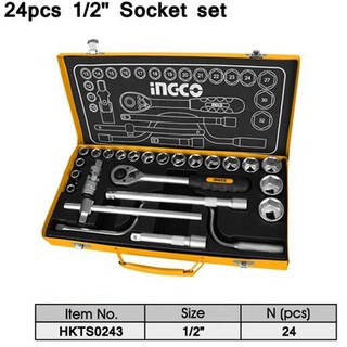Bộ 24 cái đầu tuýp Ingco HKTS0243