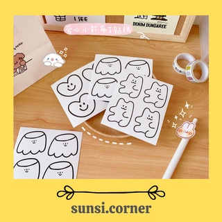 Hình dán, stickers trang trí xinh
