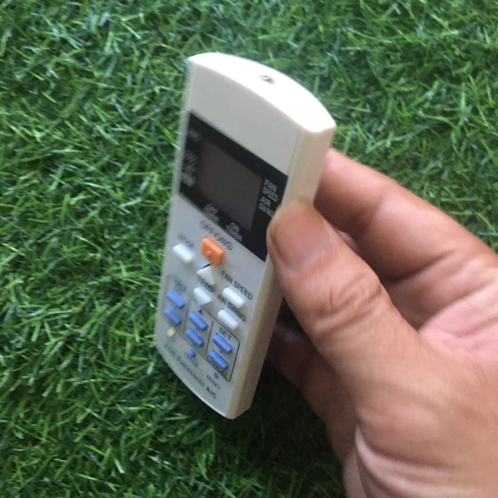 Điều khiển máy lạnh panasonic loại cơ có nút FAN SPEED mé bên phải thay thế khiển zin  , Remote dùng cho máy lạnh panas
