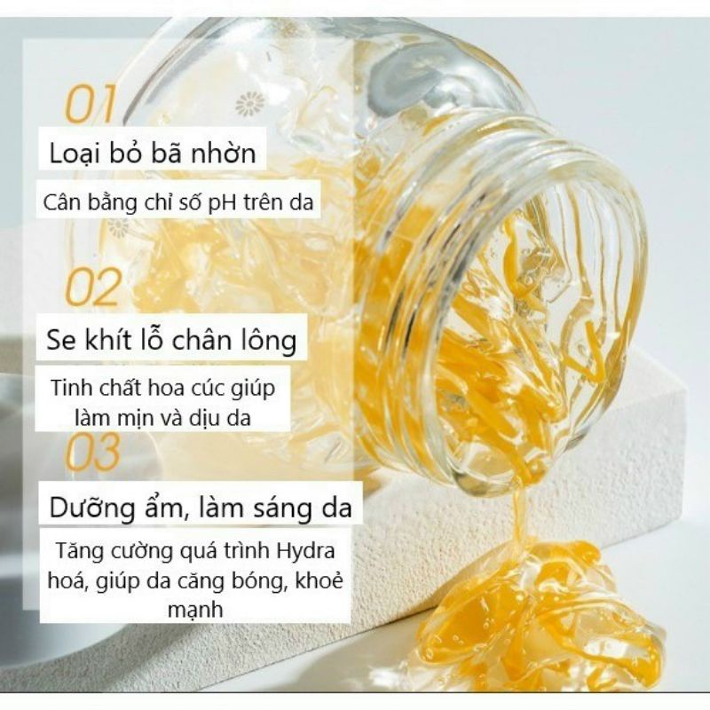 Hộp mặt nạ ngủ hoa cúc 100ml date 5/2024