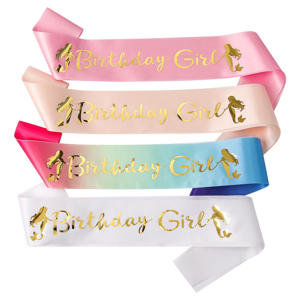 1 Dây Ruy Băng Trang Trí Tiệc Sinh Nhật In Chữ Happy Birthday