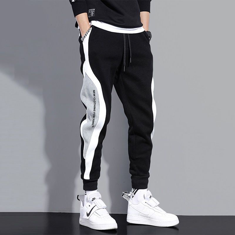 Quần Legging Thể Thao Dáng Suông Năng Động Thời Trang Phong Cách Hàn Quốc Cho Nam Size M-5Xl 2 Kiểu Tùy Chọn