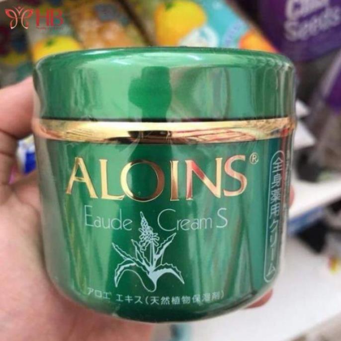 Kem Dưỡng Da Lô Hội Aloins Eaude Cream S 185g Nhật Bản Dưỡng Ẩm Toàn Thân