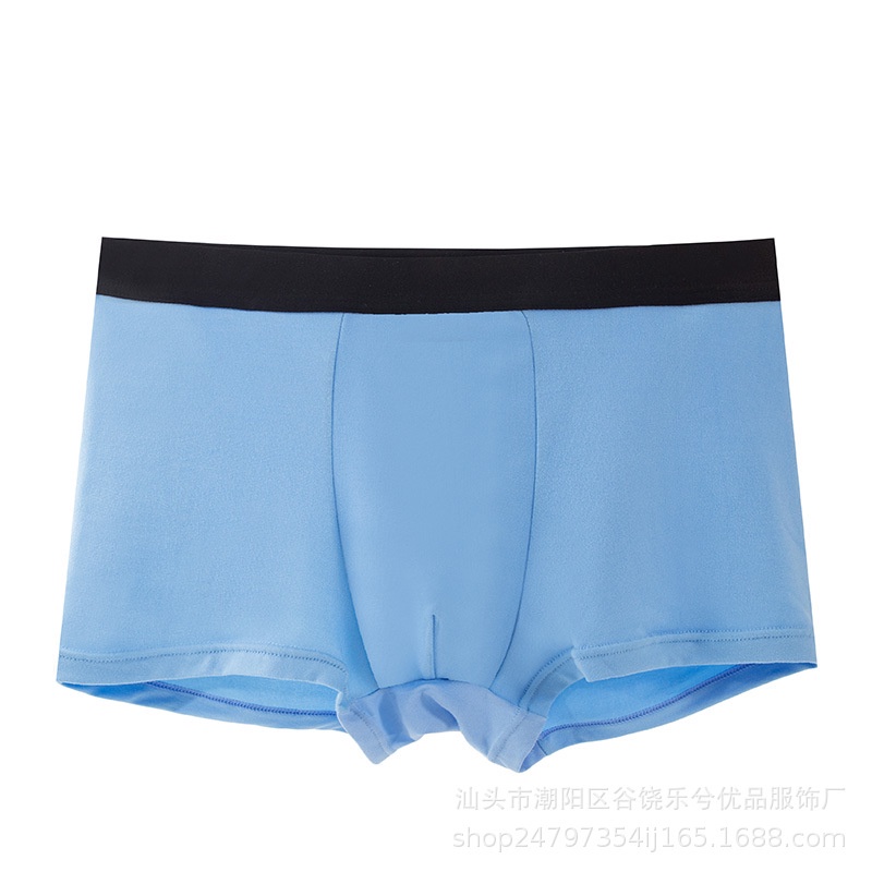 Quần sịp nam,quần lót đùi nam cotton co giãn cạp quần màu đen mềm mịn,thoáng khí kháng khuẩn, thấm hút vượt trội ZC01A