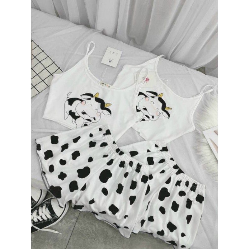 Set hai dây bò sữa đáng yêu