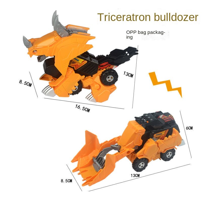 Đồ Chơi Xe Hơi Biến Hình Khủng Long Độc Đáo Cho Bé