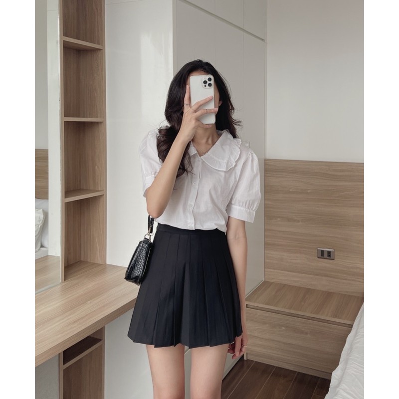 [Mã WASKT304 giảm 15% tối đa 30K đơn 99K] áo somi cổ bèo 553 | BigBuy360 - bigbuy360.vn